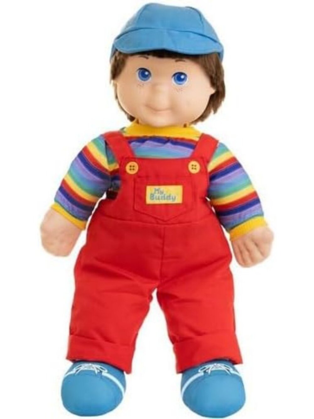Large Plush Doll - My Buddy Soft Toy, Cuddly Companion for Kids & Collectors